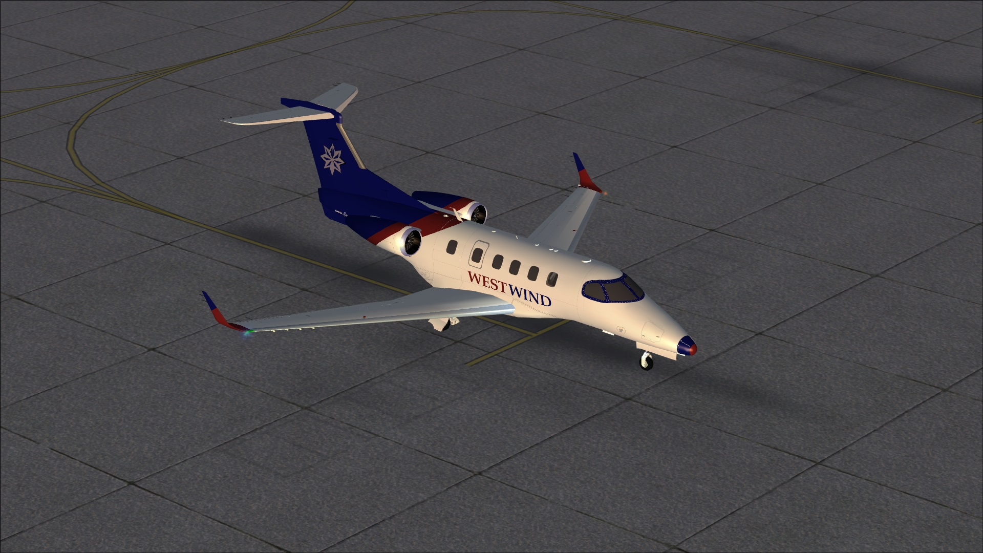 Embraer Phenom 300 Side View